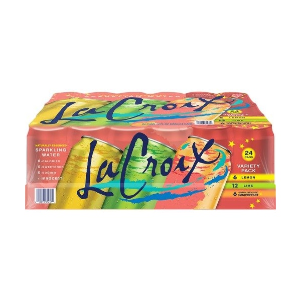 La Croix Sparkling Water, Variety, 12 fl. oz, Multi, 2PK LCX81237 - main